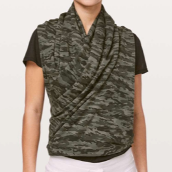 Lululemon | Vinyasa Scarf *Cotton - Evergreen Camo - Picture 2 of 5